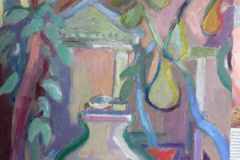 Pears with Temple - SOLD Pears with Temple - SOLD