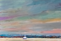 White Boat on the Humber - £150 White Boat on the Humber - £150